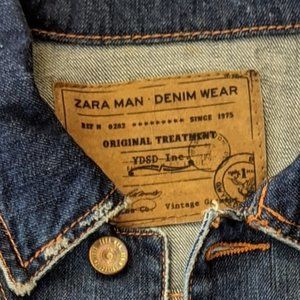 VINTAGE ZARA JEAN JACKET